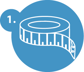 Medición del área de impresión