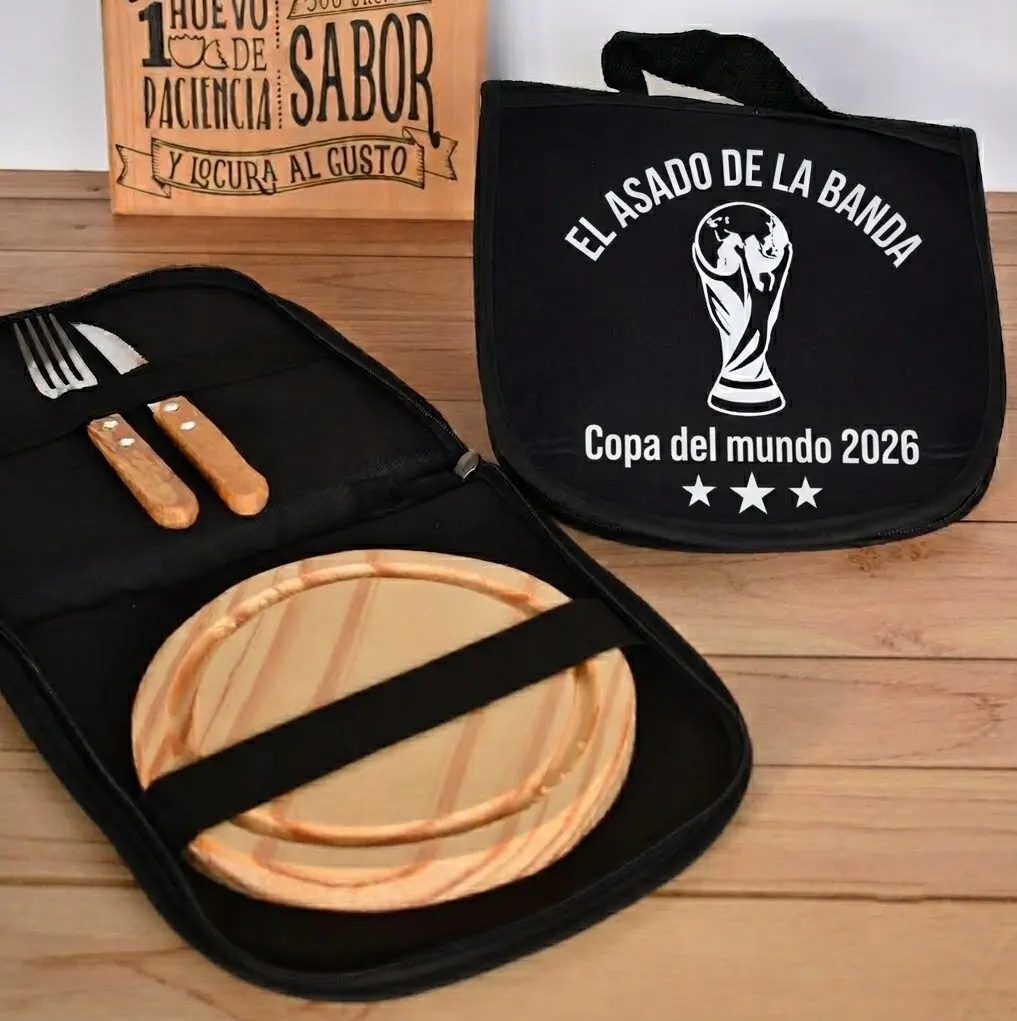 Combo de productos sublimados con temática de la Selección Argentina