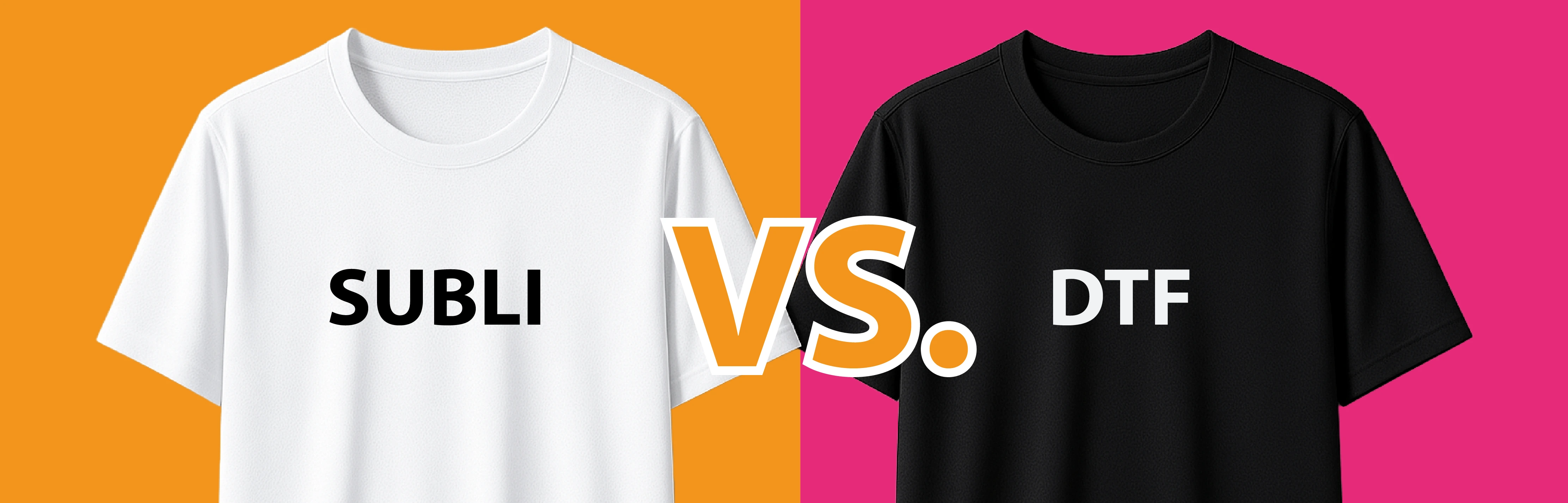 Sublimación vs. DTF