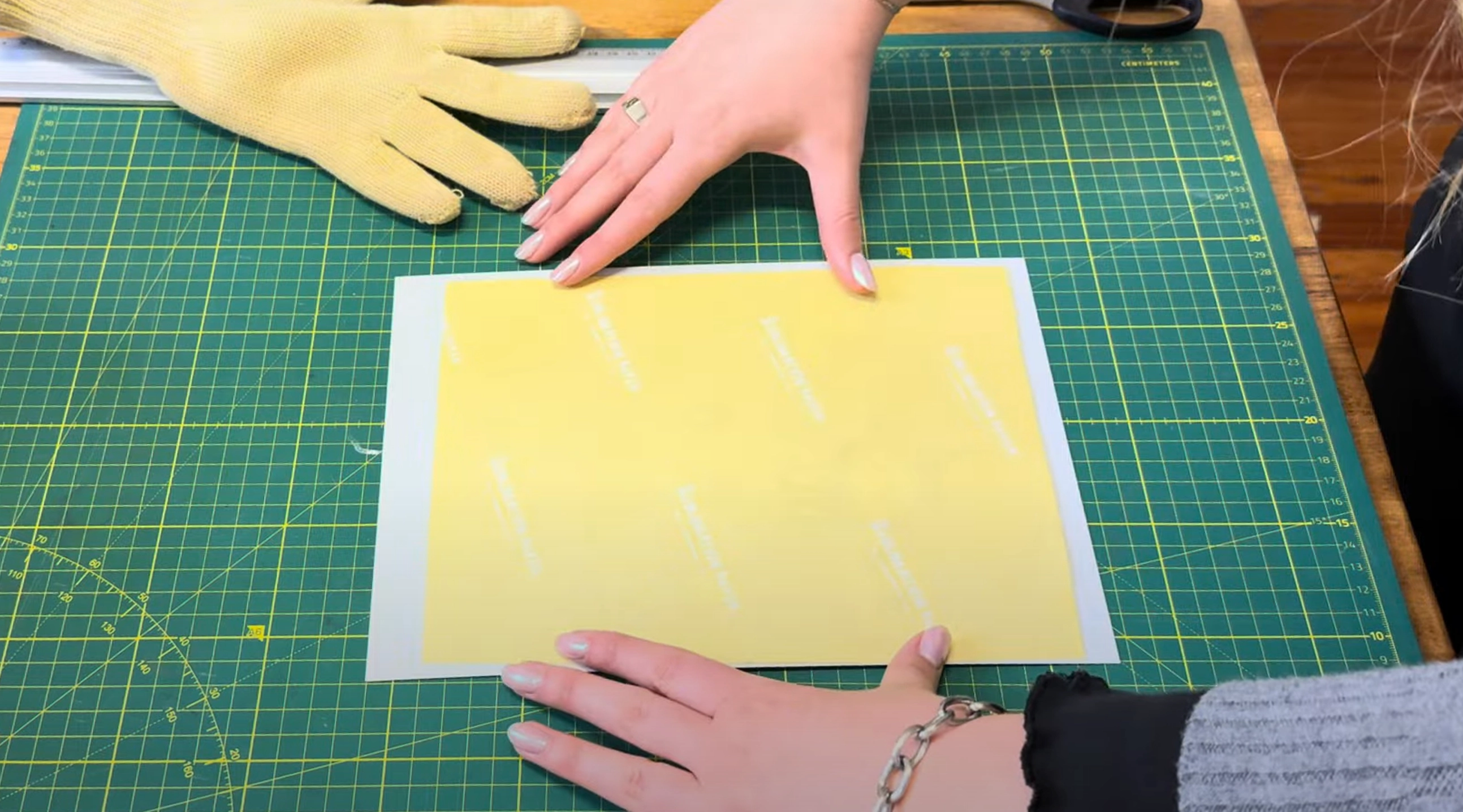 Colocar el diseño en el aluminio